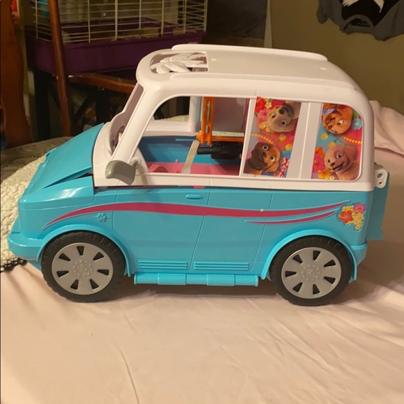 barbie pet van